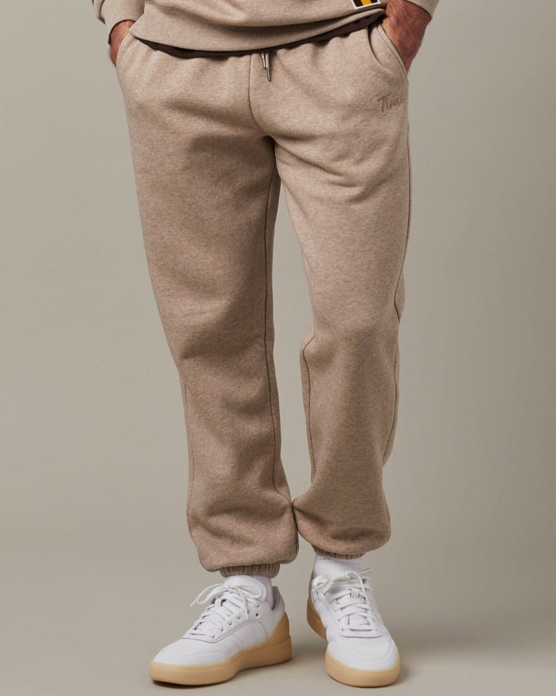 Crewneck_IcedCapMarl_382_eea0d1cf-91f9-4732-acfc-e8ce6e59d289 Tims Unisex Joggers - Iced Capp® Marl - Image 1