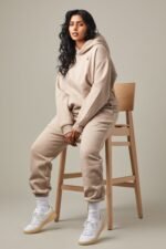 Retro Logo Unisex Hoodie - Iced Capp® Marl - Image 4