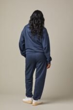 Canada Unisex French Terry Hoodie - Navy Marl - Image 6