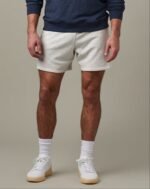 Tims Unisex French Terry Shorts - Cloud Marl 6"
